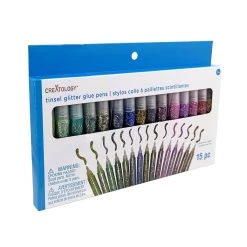 Outlet 🥰 Tinsel Glitter Glue Pens by Creatology™ 🧨 -Cheap Creatology Store 10663231 5