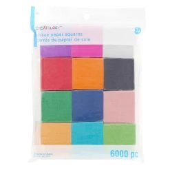 Hot Sale 🎉 12 Packs: 6,000 ct. (72,000 total) Primary Tissue Paper Square Pack by Creatology™ 👍