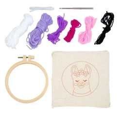 Buy ✨ 12 Pack: Llama Punch Needle Kit by Creatology™ ❤️ -Cheap Creatology Store 10670625 3 1