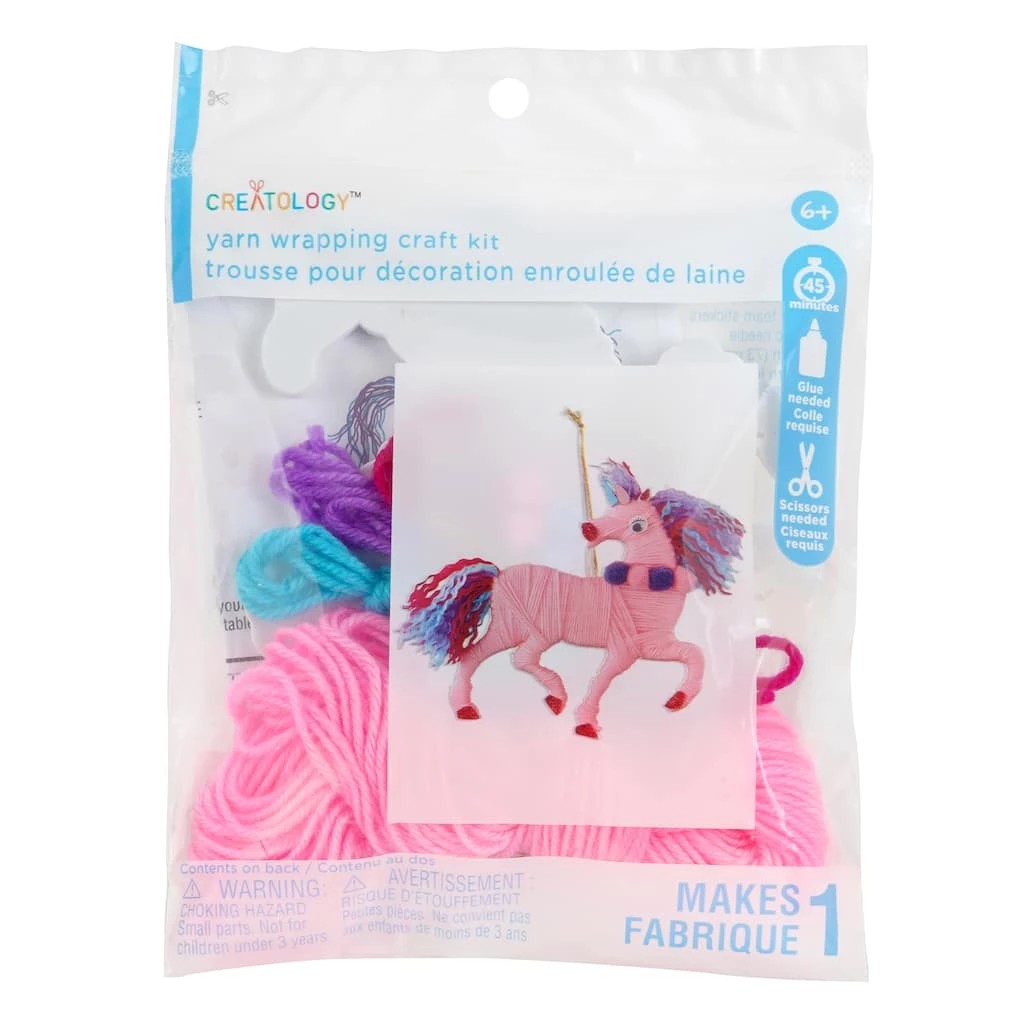 Best Sale 🌟 12 Pack: Unicorn Yarn Wrapping Kit by Creatology™ 🌟 4 Best Sale 🌟 12 Pack: Unicorn Yarn Wrapping Kit by Creatology™ 🌟 - Image 2