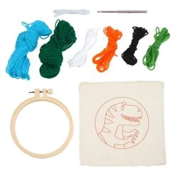 Outlet 🔔 12 Pack: Dinosaur Punch Needle Kit by Creatology™ ❤️ -Cheap Creatology Store 10670643 3 1