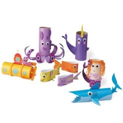 Buy 🤩 12 Pack: Ocean Paper Roll Craft Kit by Creatology™ ✨