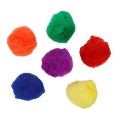 Best Pirce 👍 2" Rainbow Mix Pom Poms by Creatology™, 20ct. ✔️