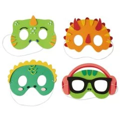 New โค๏ธ 12 Pack: Dinosaur Foam Mask Kit by Creatology™ ๐