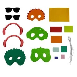 New ❤️ 12 Pack: Dinosaur Foam Mask Kit by Creatology™ 😉 -Cheap Creatology Store 10670665 4 1