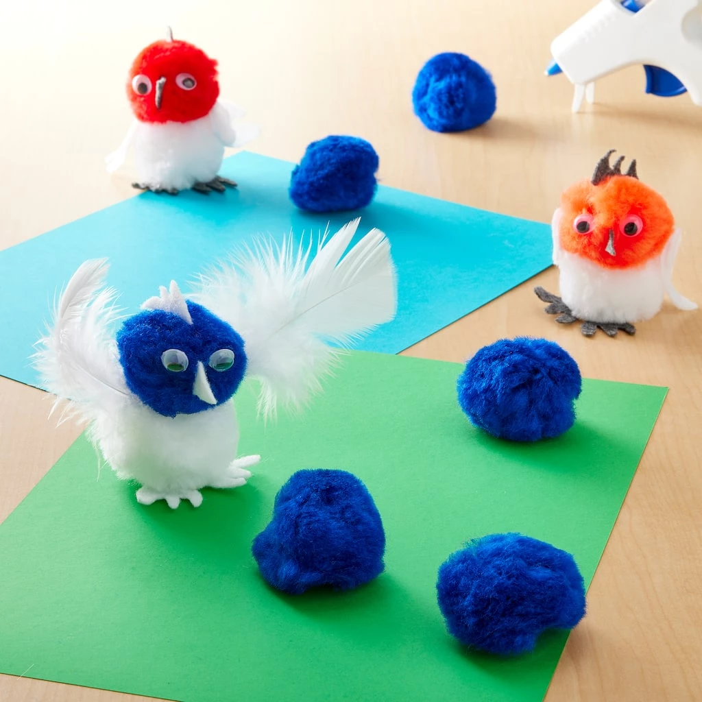 Best Pirce 🤩 2" Pom Poms by Creatology™, 20ct. 🎁 4 Best Pirce 🤩 2" Pom Poms by Creatology™, 20ct. 🎁 - Image 2