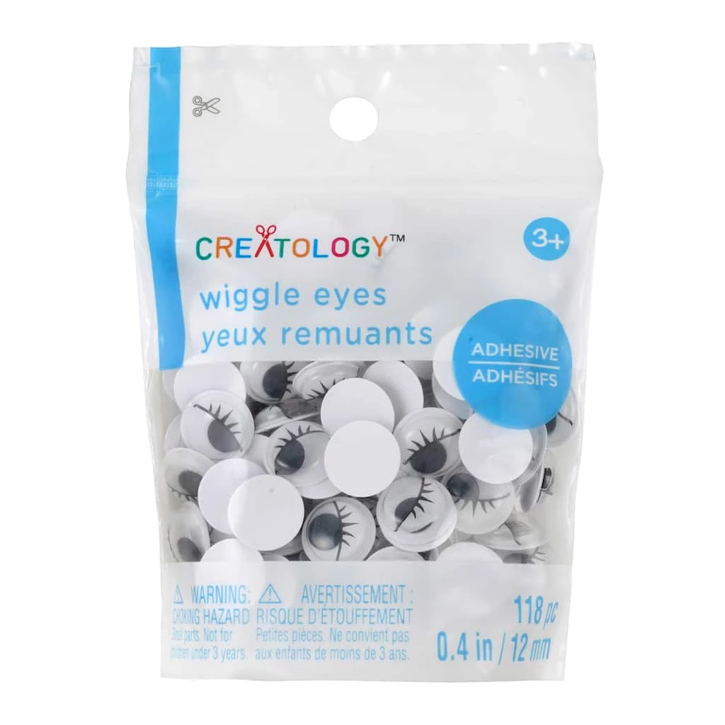 Top 10 ❤️ 12 Packs: 118 ct. (1,416 total) 12mm Lash Adhesive Wiggle Eyes by Creatology™ 🧨 4 Top 10 ❤️ 12 Packs: 118 ct. (1,416 total) 12mm Lash Adhesive Wiggle Eyes by Creatology™ 🧨 - Image 2