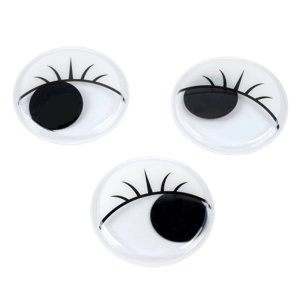 Brand new 😍 12 Packs: 12 ct. (144 total) 40mm Lash Adhesive Wiggle Eyes by Creatology™ 🛒 3 Brand new 😍 12 Packs: 12 ct. (144 total) 40mm Lash Adhesive Wiggle Eyes by Creatology™ 🛒