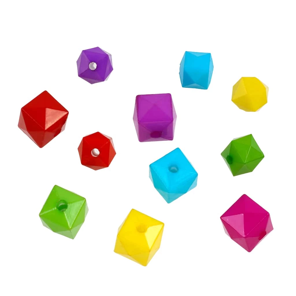 Hot Sale 🎉 12 Packs: 230 ct. (2,760 total) Multicolor Cubed Beads by Creatology™ 👍 4 Hot Sale 🎉 12 Packs: 230 ct. (2,760 total) Multicolor Cubed Beads by Creatology™ 👍 - Image 2