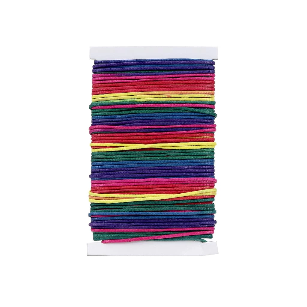 Buy 👍 12 Pack: Rainbow Tie-Dye Cotton Cord by Creatology™ ✨ 3 Buy 👍 12 Pack: Rainbow Tie-Dye Cotton Cord by Creatology™ ✨