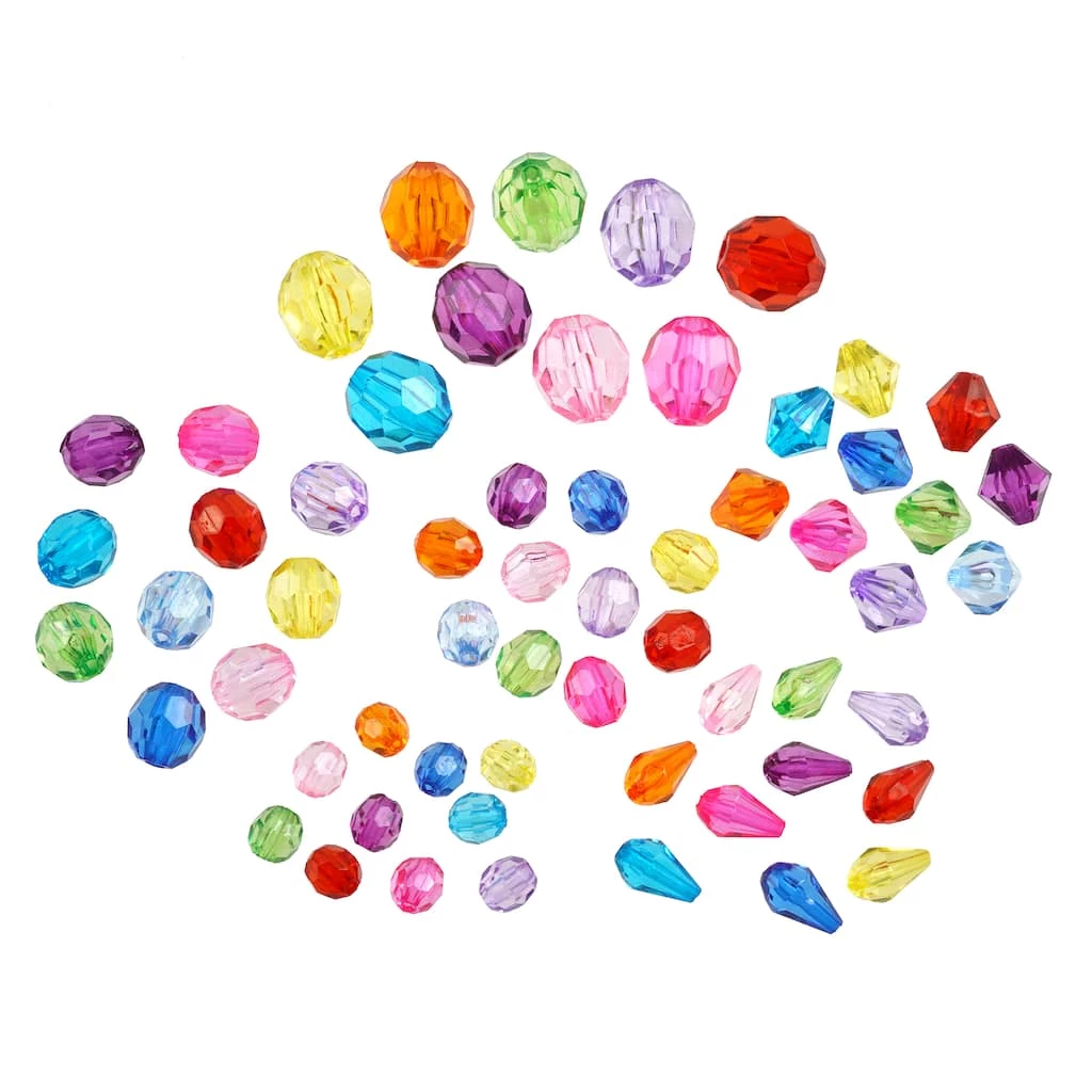 Flash Sale ๐ 1lb. Multicolor Faceted Beads by Creatology™ ๐ 4 Flash Sale ๐ 1lb. Multicolor Faceted Beads by Creatology™ ๐ - Image 2