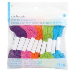 Budget 🥰 12 Pack: Bright Floss Friendship Bracelet Kit by Creatology™ 🎉