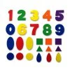 Wholesale 🎁 12 Pack: Shapes & Numbers Foam Stickers by Creatology™ ❤️ -Cheap Creatology Store 10673040 1 1