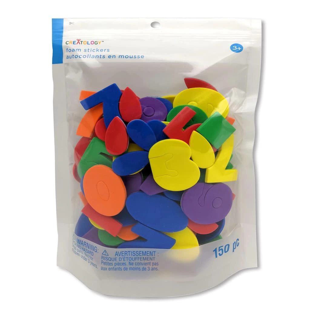 Best Pirce 🎁 Shapes & Numbers Foam Stickers by Creatology™ 👏 4 Best Pirce 🎁 Shapes & Numbers Foam Stickers by Creatology™ 👏 - Image 2