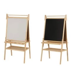 Deals 😍 Dry Erase & Chalkboard Wooden Floor Easel by Creatology™ 👏