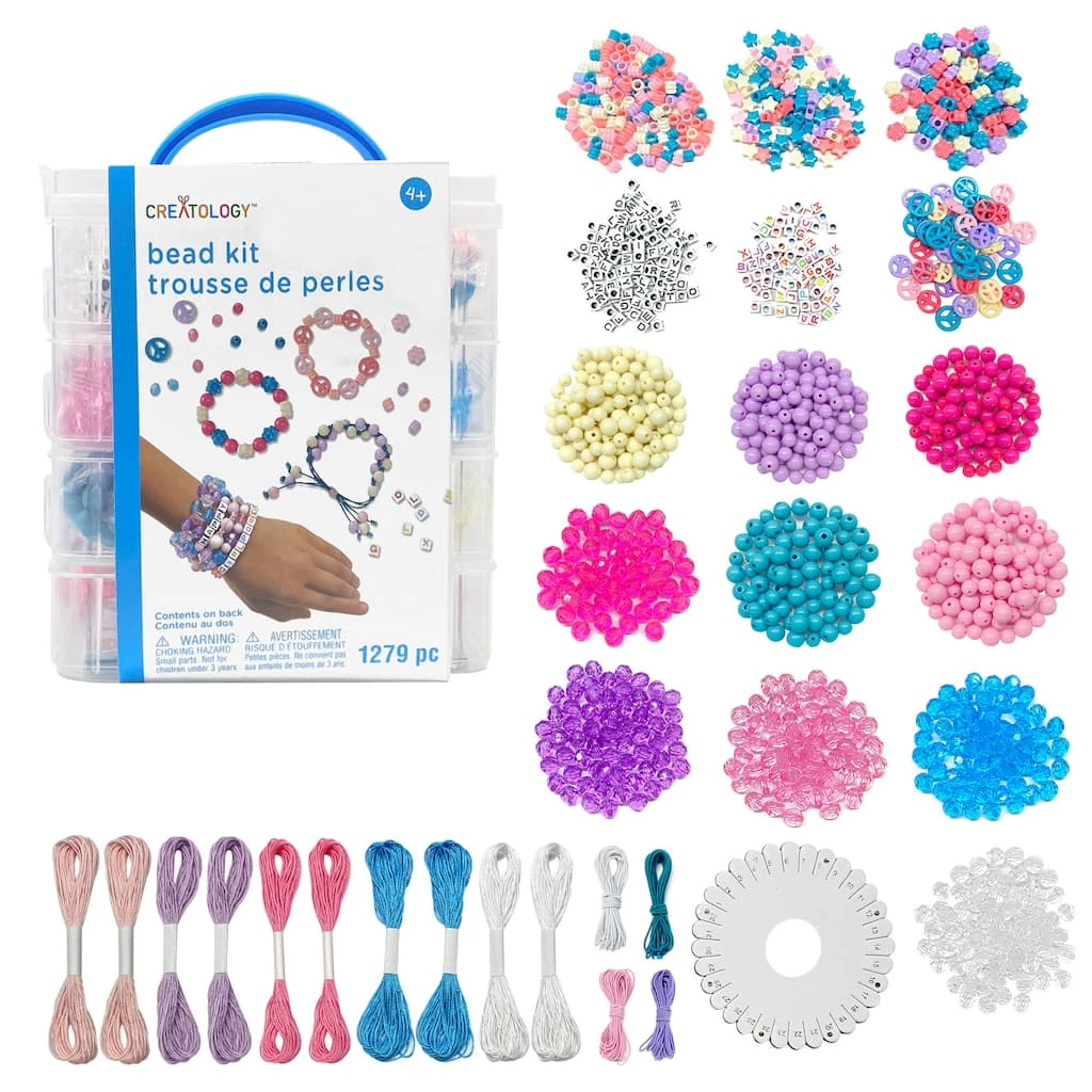 Flash Sale 👍 Pastel Bead Kit Box by Creatology™ 🛒 3 Flash Sale 👍 Pastel Bead Kit Box by Creatology™ 🛒