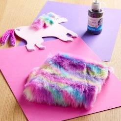 Cheap 🌟 Multicolor Unicorn Craft Faux Fur by Creatology™ 🥰 -Cheap Creatology Store 10683617 20