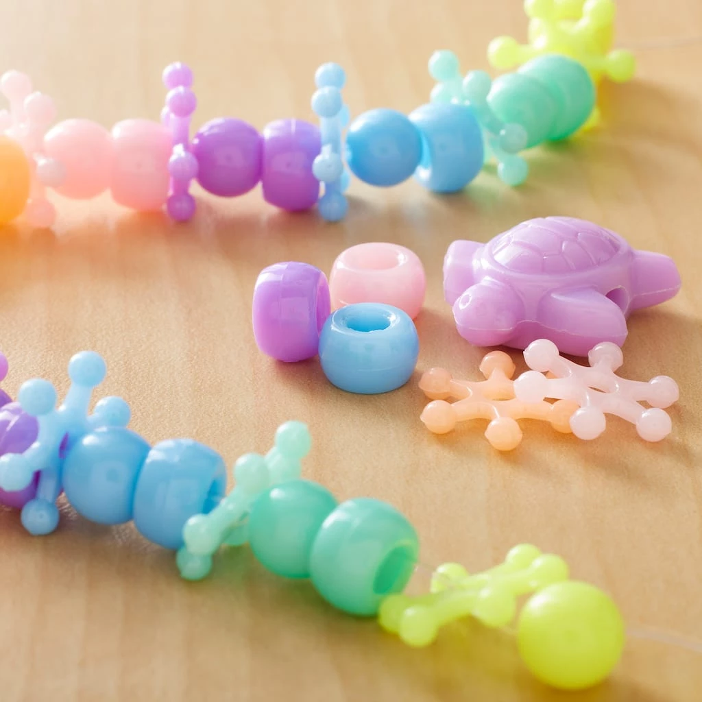 Brand new 🔔 Pastel Mixed Shape Beads by Creatology™, 380ct. 😉 4 Brand new 🔔 Pastel Mixed Shape Beads by Creatology™, 380ct. 😉 - Image 2