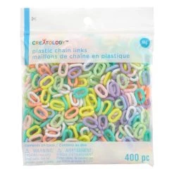 New ⭐ Pastel Plastic Chain Links by Creatology™, 400ct. ⭐