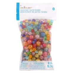 Deals 🔥 12 Pack: 1/2lb. Crackle Mix Round Beads by Creatology™ 🥰 7 Deals 🔥 12 Pack: 1/2lb. Crackle Mix Round Beads by Creatology™ 🥰 -Cheap Creatology Store 10684005 1 1