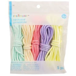 Best reviews of 🔥 8ft. Pastel Paracords by Creatology™, 5ct. 🛒