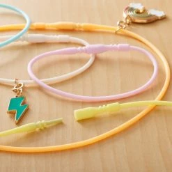 Outlet ❤️ Pastel Mix Silicone Bracelets & Necklaces by Creatology™, 12ct. 😍 -Cheap Creatology Store 10684411 20