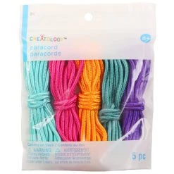 Budget 🔔 8ft. Bright Mix Paracords by Creatology™, 5ct. 🎁