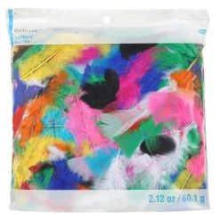 Budget 🎁 12 Pack: Bright Craft Feathers by Creatology™ ✨ -Cheap Creatology Store 10684530 1 1