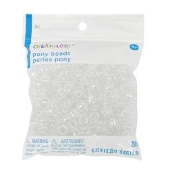 Best reviews of 😍 12 Packs: 280 ct. (3,360 total) Crystal Aurora Borealis Pony Beads by Creatology™, 6mm x 9mm 🧨 -Cheap Creatology Store 10684576 1 1