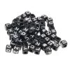 Wholesale 🧨 1/2lb. Black Square Alphabet Beads by Creatology™, 6.5mm ❤️ -Cheap Creatology Store 10684578 2