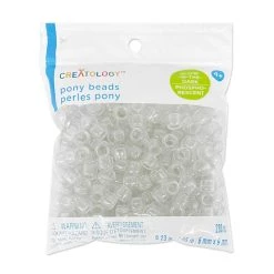 Cheap 🤩 12 Packs: 280 ct. (3,360 total) Neon Glow-in-the-Dark Pony Beads by Creatology™, 6mm x 9mm ⌛ -Cheap Creatology Store 10684581 1 1