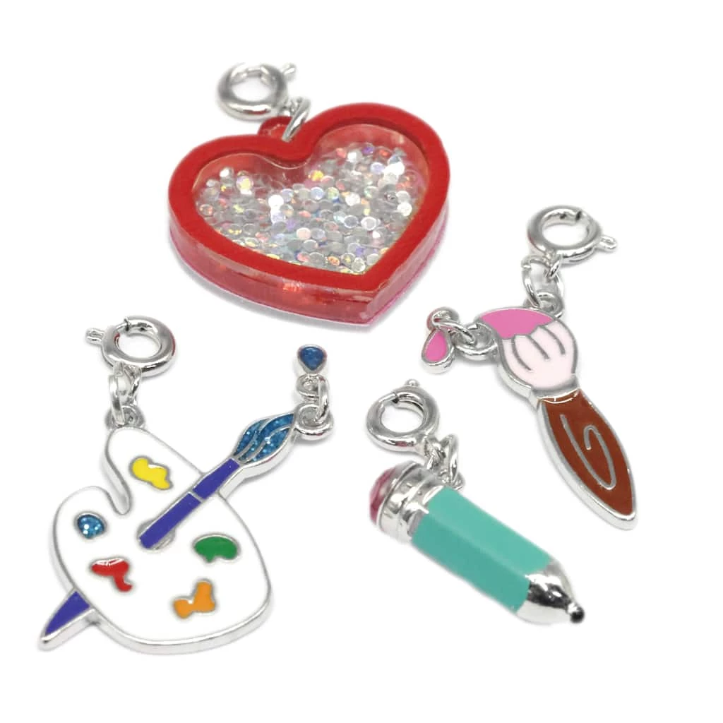 Hot Sale ๐ Visual Arts Charms by Creatology™, 4ct. ๐ 3 Hot Sale ๐ Visual Arts Charms by Creatology™, 4ct. ๐