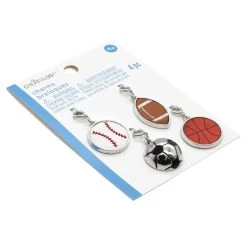 Flash Sale 🔥 Sport Ball Charms by Creatology™, 4ct. 💯 -Cheap Creatology Store 10684594 5