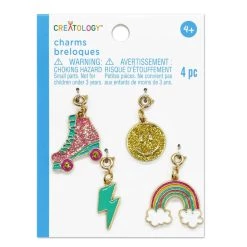 New 🎉 12 Packs: 4 ct. (48 total) Retro Charms by Creatology™ 🎁 -Cheap Creatology Store 10684595 1