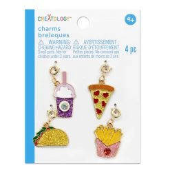 Best Pirce ⌛ Fast Food Charms by Creatology™, 4ct. 🎉 -Cheap Creatology Store 10684667 1
