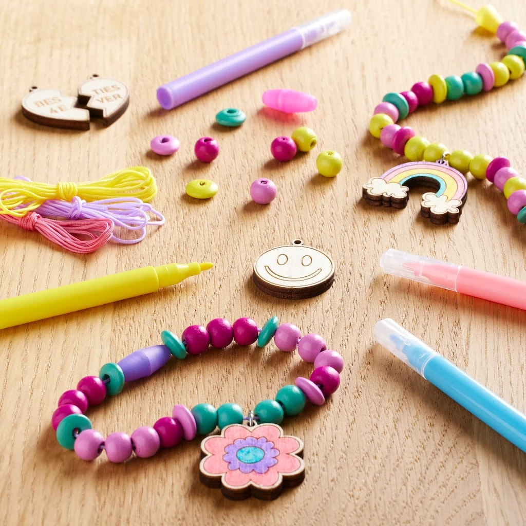 Brand new ✨ My First Wood Charm Jewelry Kit by Creatology™ 🛒 4 Brand new ✨ My First Wood Charm Jewelry Kit by Creatology™ 🛒 - Image 2