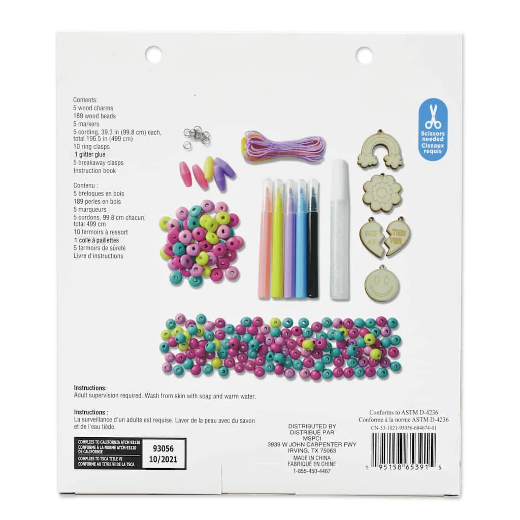 Brand new ✨ My First Wood Charm Jewelry Kit by Creatology™ 🛒 6 Brand new ✨ My First Wood Charm Jewelry Kit by Creatology™ 🛒 - Image 4