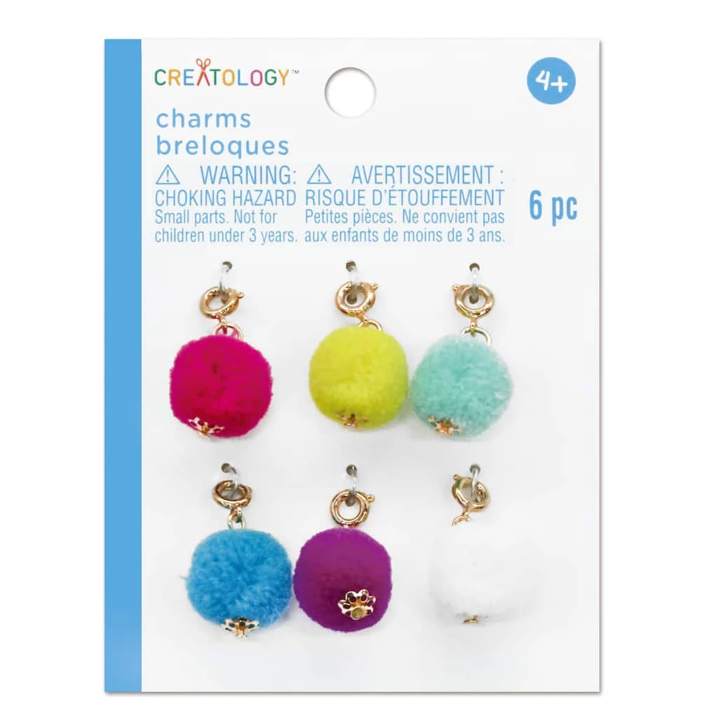 Buy 🎁 12 Packs: 6 ct. (72 total) Bright Pom Pom Charms by Creatology™ 👍 6 Buy 🎁 12 Packs: 6 ct. (72 total) Bright Pom Pom Charms by Creatology™ 👍 - Image 4