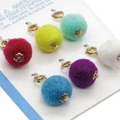 Promo ❤️ Bright Pom Pom Charms by Creatology™, 6ct. 🥰 9 Promo ❤️ Bright Pom Pom Charms by Creatology™, 6ct. 🥰 -Cheap Creatology Store 10684675 3