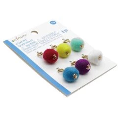 Promo ❤️ Bright Pom Pom Charms by Creatology™, 6ct. 🥰 11 Promo ❤️ Bright Pom Pom Charms by Creatology™, 6ct. 🥰 -Cheap Creatology Store 10684675 5