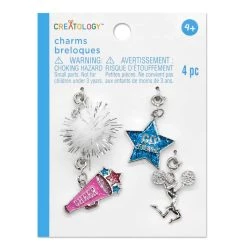 Buy 😍 12 Packs: 4 ct. (48 total) Cheering Charms by Creatology™ 🛒 13 Buy 😍 12 Packs: 4 ct. (48 total) Cheering Charms by Creatology™ 🛒 -Cheap Creatology Store 10684679 1 1