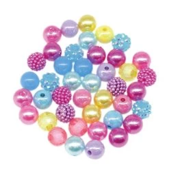 Hot Sale ✨ 12 Packs: 100 ct. (1,200 total) Mixed Gumball Beads by Creatology™ ❤️