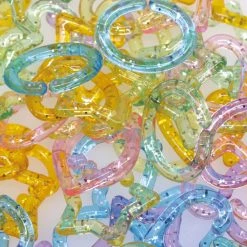 Coupon 🧨 Glitter Pastel Mixed Shape Chain Links by Creatology™ 🌟 -Cheap Creatology Store 10684825 5