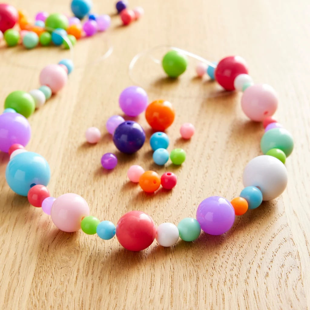 Buy โ 1/2lb. Round Plastic Bead Mix by Creatology™ ๐ 4 Buy โ 1/2lb. Round Plastic Bead Mix by Creatology™ ๐ - Image 2