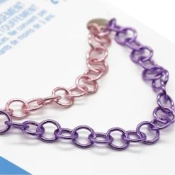 New ⌛ Pink & Purple Chain Bracelets by Creatology™ 😍 -Cheap Creatology Store 10684832 3
