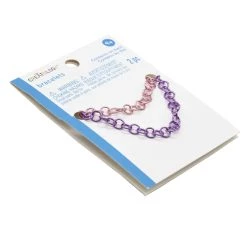 Best Sale 💯 12 Packs: 2 ct. (24 total) Pink & Purple Chain Bracelets by Creatology™ 😍 -Cheap Creatology Store 10684832 5 1