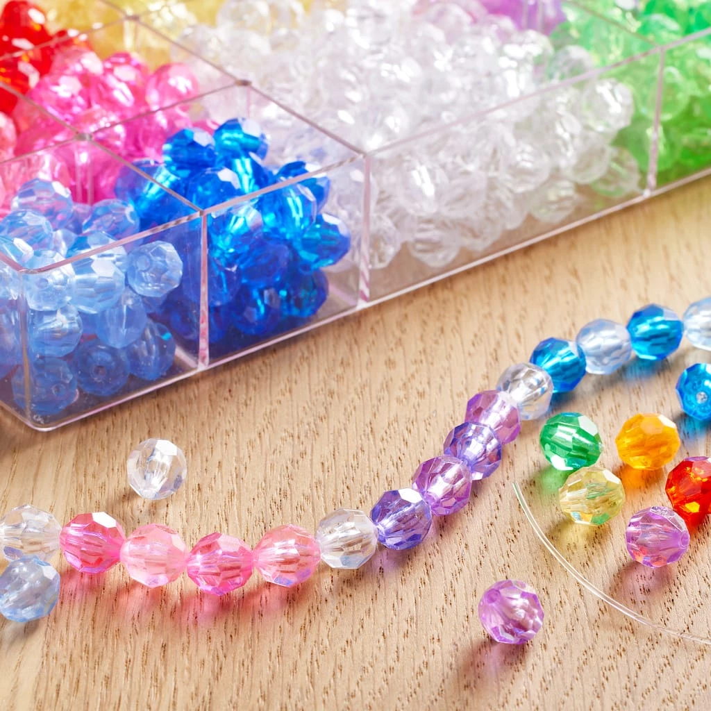 Best reviews of 🎁 Multicolor Faceted Plastic Beads by Creatology™, 9mm x 9.5mm 👍 4 Best reviews of 🎁 Multicolor Faceted Plastic Beads by Creatology™, 9mm x 9.5mm 👍 - Image 2