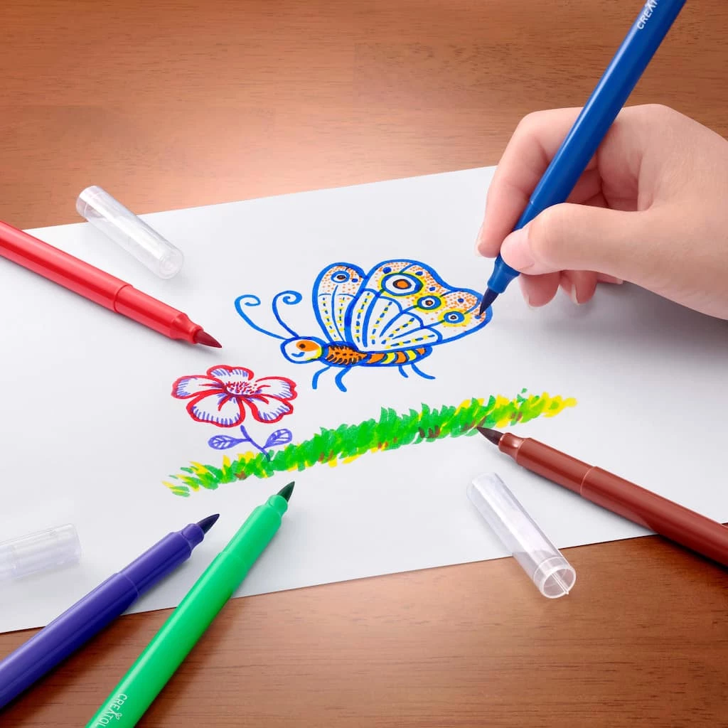 Buy ⭐ 10 Color Blendable & Washable Brush Marker Set by Creatology™ 😉 4 Buy ⭐ 10 Color Blendable & Washable Brush Marker Set by Creatology™ 😉 - Image 2