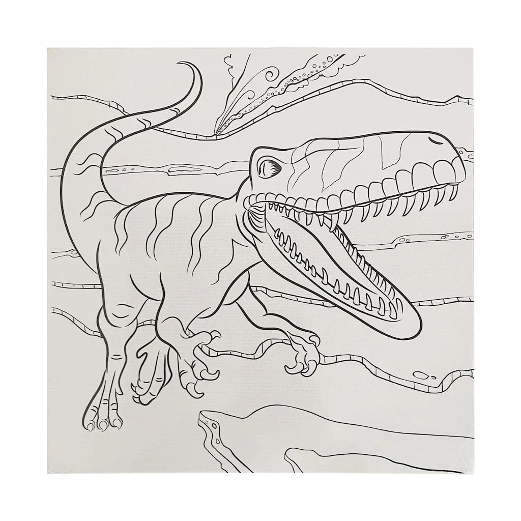 Promo 👏 Dinosaur Canvas Set by Creatology™ 🥰 8 Promo 👏 Dinosaur Canvas Set by Creatology™ 🥰 - Image 6