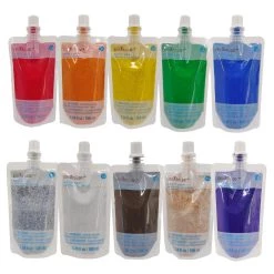 Brand new 👍 Primary Glitter 10 Color Paint Pouch Set by Creatology™ 😉 -Cheap Creatology Store 10685099 3